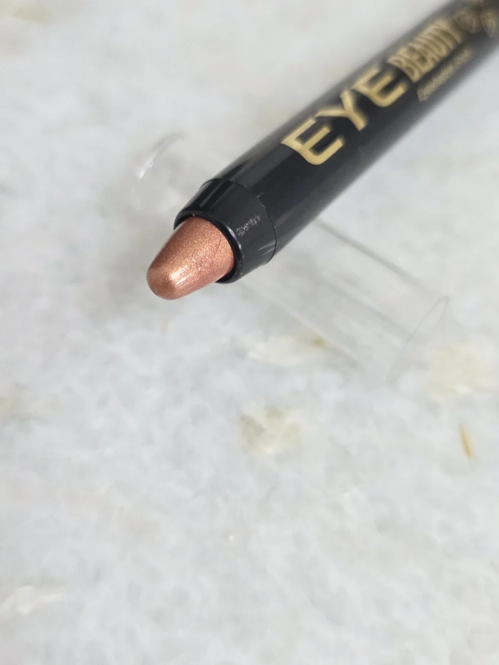 New Eye Beauty Eyeshadow Stick Shade 05 Rose Gold Shimmer Minipop